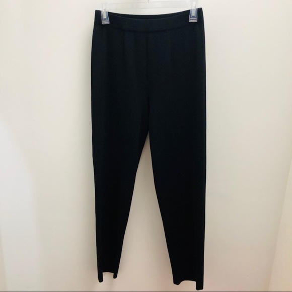 MISOOK Straight Leg Knit Pant, Black PXS SOLD ❤️ - Picture 4 of 8